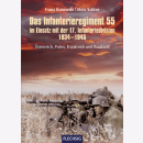 Kurowski Das Infanterieregiment 55 im Einsatz mit der 17....