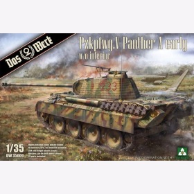 Pzkpfwg. V Panther A early w/o interior Das Werk DW 35009 1:35