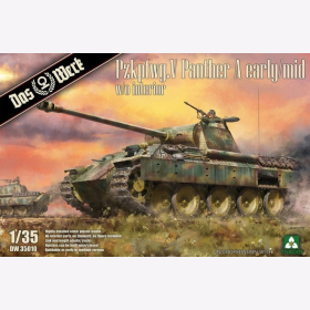 Pzkpfwg. V Panther A early/mid w/o interior Das Werk DW35010 1:35