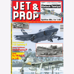 JET &amp; PROP 4/19 Flugzeuge von gestern &amp; heute im Original &amp; im Modell
