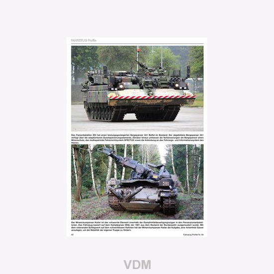 FAHRZEUG Profile 94 Die 1. Panzerdivision im HEER2011 Modellbau