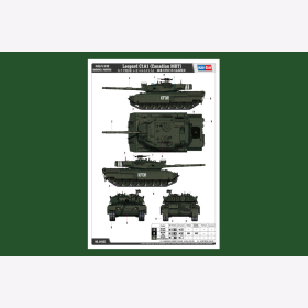 Leopard C1A1 (Canadian MBT) Hobby Boss 84502 1:35