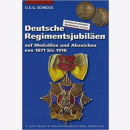 Schrock Dt. Regimentsjubil&auml;en Medaillen Abzeichen...