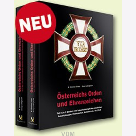 Ortner / Ludwigstorff &Ouml;sterreichs Kaiserlich K&ouml;niglichen Orden Ehrenzeichen bis 1918 Bd 2