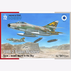 SMB-2 Super Myst&egrave;re &quot;Sa&acute;ar - Israeli Storm in the Sky&quot; Special Hobby 72345 1:72