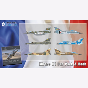 Mirage F.1 Duo Pack &amp; Book Special Hobby 72414 1:72 inkl. Buch