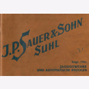 Kallmeyer J.P. Sauer & Sohn Suhl Jagdgewehre und...