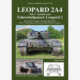 Zwilling Leopard 2A4 Teil 2 - Technik und Fahrschulpanzer Leopard 2 Tankograd 5084