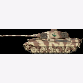 PzKpfwg. VI Tiger II German WW2 heavy tank Sd.Kfz.182 - s.Pz.Abt.505 K&ouml;nigstiger mit Zimmerit Das Werk 35013 1:35