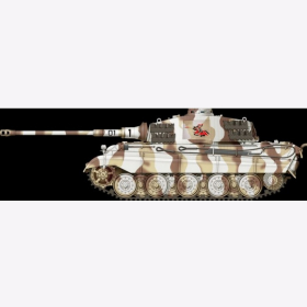 PzKpfwg. VI Tiger II German WW2 heavy tank Sd.Kfz.182 - s.Pz.Abt.505 K&ouml;nigstiger mit Zimmerit Das Werk 35013 1:35