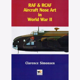 Simonsen RAF &amp; RCAF Aircraft Nose Art in World War II Luftfahrt Dekoration Kunst