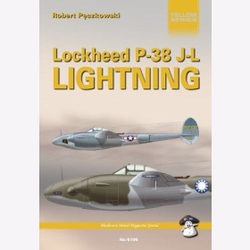 Peczkowski Lockheed P-38 J-L Lightning Mushroom Model Magazine Special No 6109 Yellow Series