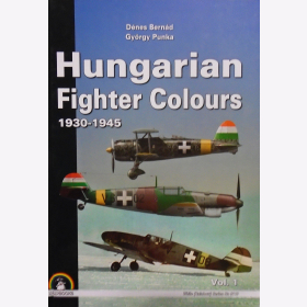 Bern&aacute;d / Punka Hungarian Fighter Colours 1930-1945 Vol. 1 White (Rainbow) Series No 9119