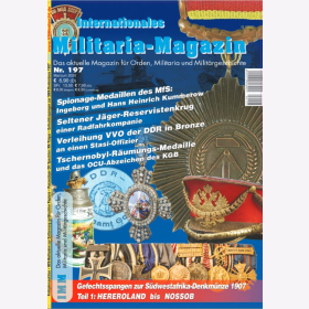 IMM 197 Orden Militaria Gefechtsspangen MfA S&uuml;dwestafrika Hereroland VVO DDR