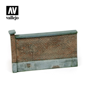 Alte Ziegelmauer Diorama Zubeh&ouml;r Vallejo SC005 Modellbau 1:35