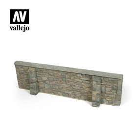 Stadtmauer, Ardennen Diorama Zubeh&ouml;r Vallejo SC106 Modellbau 1:35