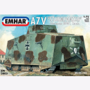 A7V Sturmpanzer German WW1 Tank Emhar 5003 1:72