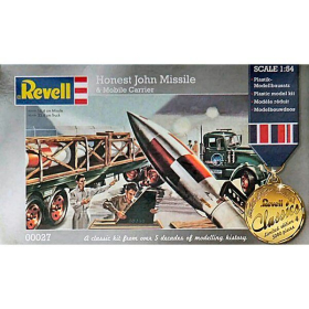 Honest John Missile &amp; Mobile Carrier Revell 00027 1/54