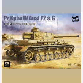Pz.Kpfw.IV Ausf. F2 &amp; G 2 in1 Border Model BT-004 1:35