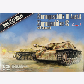 Sturmgesch&uuml;tz III Ausf.G Sturmhaubitze 42 Das Werk DW 35021 1:35