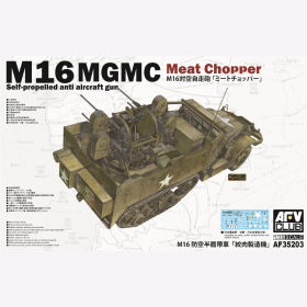 M16 MGMC Self-propelled anti-aircraft gun Meat Chopper AFV Club AF35203 1:35