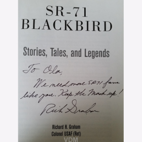 Graham SR-71 Blackbird Stories Tales and Legends