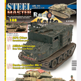 STEELMASTER 108 Rad &amp; Kettenfahrzeuge Modellbau M76 Otter Beute-Crusader Mk. I