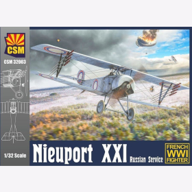 CSM32003 Nieuport XXI in Russian Service 1:32 Modellbau Flugzeug