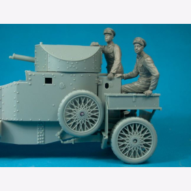 CSM-F35005 RNAS Armoured car Division Crewman Observing Modellbau Figur 1/35