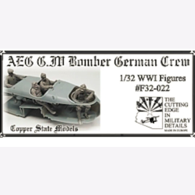 CSM-F32022 AEG G.IV Bomber German Crew Modellbau Figur 1/32