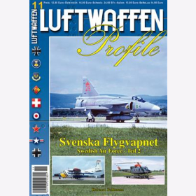 Feldmann Luftwaffen Profile Nr.11 Svenska Flygvapnet Swedish Air Force- Teil 2