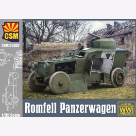 CSM35002 Romfell Panzerwagen 1:35 Modellbau Fahrzeug