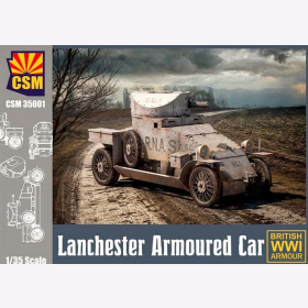 CSM35001 Lanchester Armoured Car 1:35 Modellbau Fahrzeug