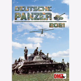 Deutsche Panzer Kalender in Farbe 2021 - 14 Farbige Kalenderbl&auml;tter