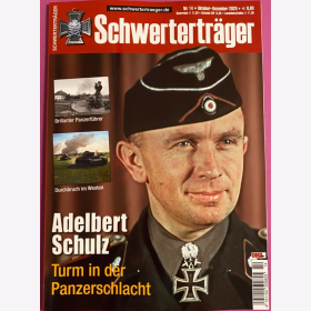 Schwertertr&auml;ger Adelbert Schulz Panzerschlacht Militaria 2. Weltkrieg