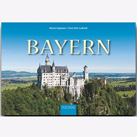Reisebildband Bayern Panorame Sehensw&uuml;rdigkeiten Farbige &Uuml;bersichtskarte Reisef&uuml;hrer Urlaub