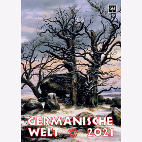 Germanische Welt Kalender in Farbe 2021 - 14 Farbige Kalenderbl&auml;tter