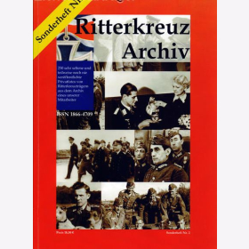 Ritterkreuz Archiv Sonderheft 250 Fotos Orden Militaria Ritterkreuztr&auml;ger