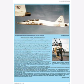 Becker Northrop T-38 Talon Die wei&szlig;e Sch&ouml;nheit Flugzeug Profile 66