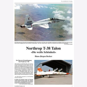 Becker Northrop T-38 Talon Die wei&szlig;e Sch&ouml;nheit Flugzeug Profile 66