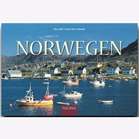 Reisebildband Norwegen Panorama Sehensw&uuml;rdigkeiten Farbige &Uuml;bersichtskarte Reisef&uuml;hrer Urlaub