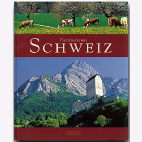 Reisebildband Schweiz Sehensw&uuml;rdigkeiten Farbige &Uuml;bersichtskarte Reisef&uuml;hrer Urlaub