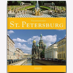 Reisebildband St. Petersburg Sehensw&uuml;rdigkeiten Farbige &Uuml;bersichtskarte Reisef&uuml;hrer Urlaub