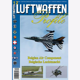Leischner Luftwaffen Profile Nr.12 Belgian Air Component Belgisch