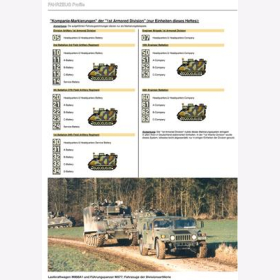 L&ouml;her Sch&auml;fer Die Einheiten der US Army Europa im Jahre 2001 Artillerie und Pioniere der Division Fahrzeug Profile 102