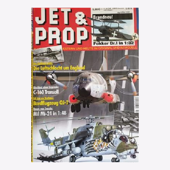 JET & PROP 2/21 Flugzeuge von gestern & heute im Original & im
