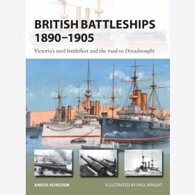 British Battleships 1890-1905 Osprey New Vanguard 290