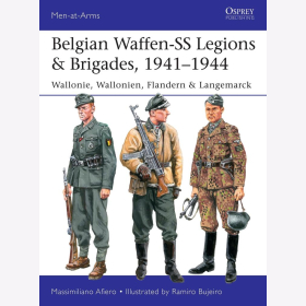 Belgian Waffen SS Legions &amp; Brigades 1941-1944 Wallonie Flandern Osprey MAA 539