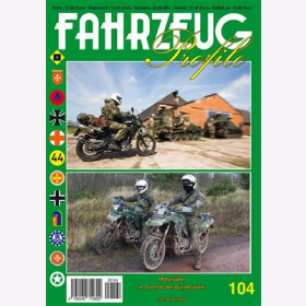 Reinwald Motorr&auml;der im Dienste der Bundeswehr Fahrzeug Profile 103