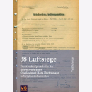 Scherzer 38 Luftsiege Abschußprotokolle Ritterkreuzträger...